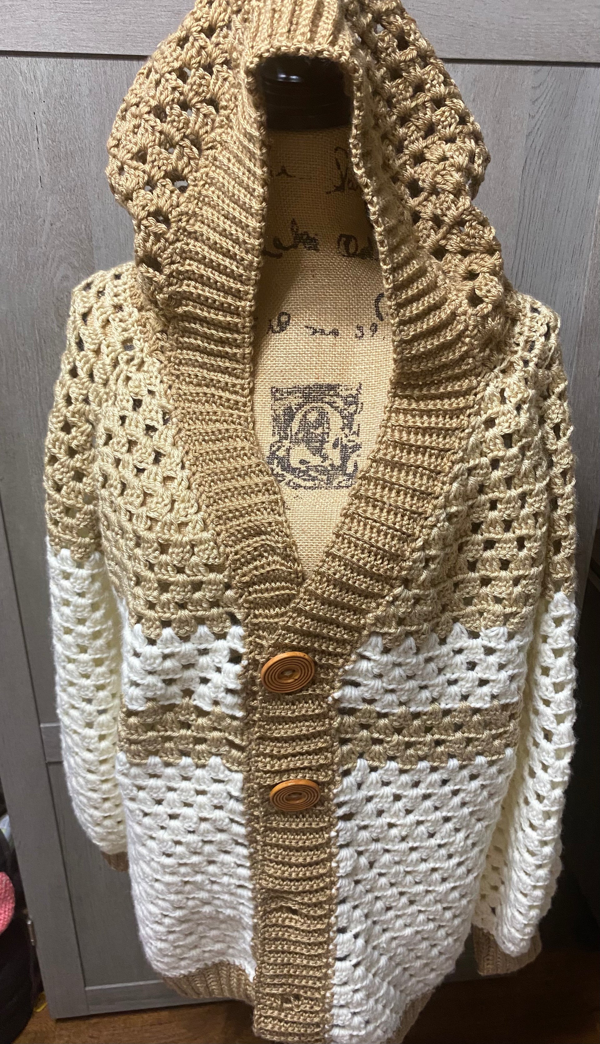 Hooded button up cardigan – T Tangles and More